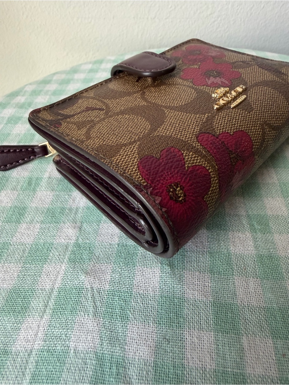 BUNDLE Coach Marlon Victorian Floral Print Hobo Bag & Wallet Set - Picture 10 of 16